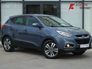 2014 Hyundai ix35 I Рестайлинг, синий, 1580000 рублей, вид 3