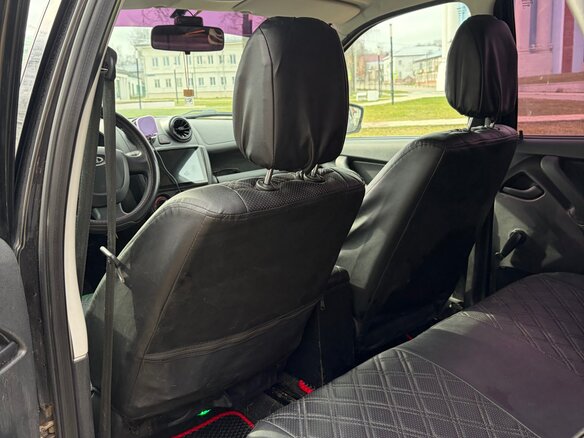 2014 Lada (ВАЗ) Granta I, чёрный, 420000 рублей - вид 11