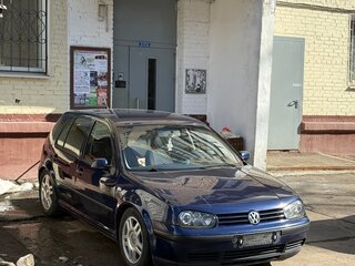 2002 Volkswagen Golf IV, синий, 350000 рублей, вид 2