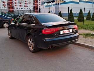 2013 Audi A4 IV (B8) Рестайлинг, чёрный, 890000 рублей, вид 4