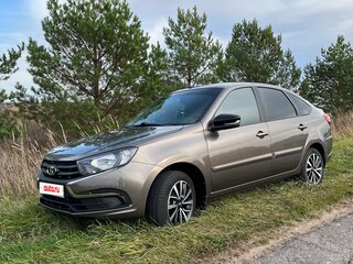 2019 Lada (ВАЗ) Granta I Рестайлинг, коричневый, 870000 рублей, вид 4