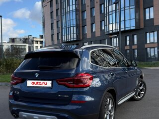2021 BMW X3 30i xDrive III (G01), синий, 4490000 рублей, вид 3