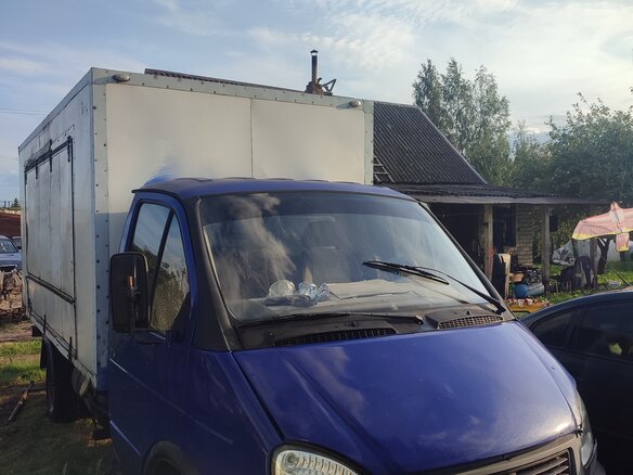 2004 ГАЗ ГАЗель (3302), синий, 450000 рублей