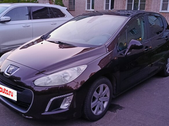 2012 Peugeot 308 I Рестайлинг, коричневый