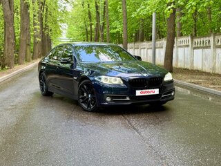 2013 BMW 5 серии 535i xDrive VI (F10/F11/F07) Рестайлинг, синий, 2000000 рублей, вид 3