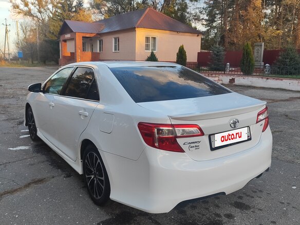 2014 Toyota Camry US Market VII (XV50), белый, 1600000 рублей - вид 6