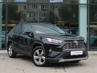 2019 Toyota RAV4 V (XA50), чёрный, 2550000 рублей, вид 3