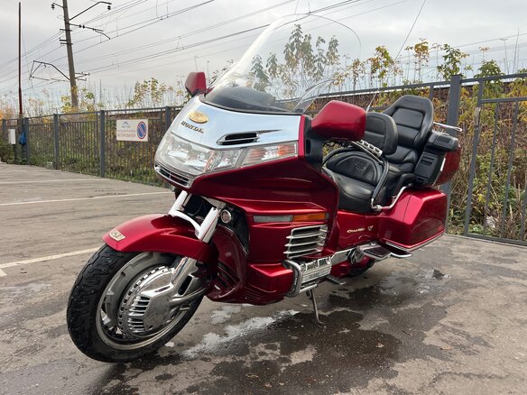 1999 Honda GL 1500 Gold Wing, красный, 650000 рублей - вид 12
