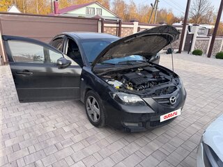 2007 Mazda 3 I (BK) Рестайлинг, чёрный, 445000 рублей, вид 2