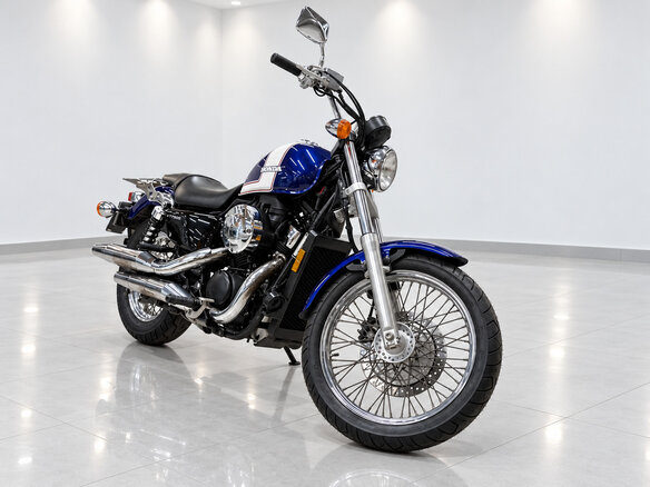 2011 Honda Shadow 750, синий, 500192 рублей