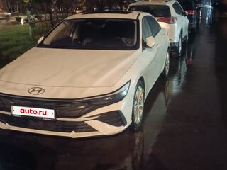 2024 Hyundai Elantra N Line VII (CN7) Рестайлинг, белый, 2100000 рублей, вид 1