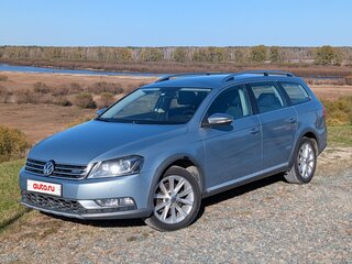 2013 Volkswagen Passat Alltrack B7, серый, 1350000 рублей, вид 1