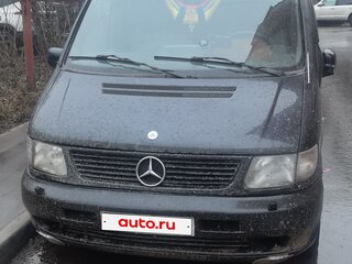 1998 Mercedes-Benz V-Класс 280 I (W638), чёрный, 600000 рублей, вид 1