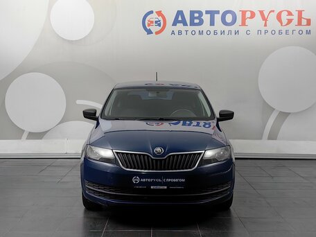 2014 Skoda Rapid I, синий, 988000 рублей, вид 3