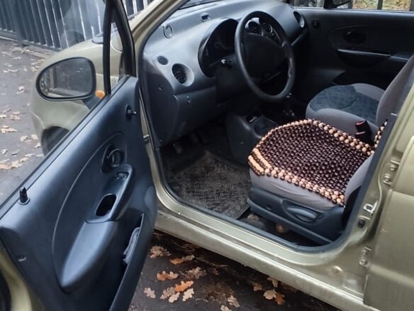 2011 Daewoo Matiz I Рестайлинг, бежевый, 155000 рублей - вид 3