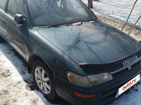 1996 Toyota Sprinter VII (E100), зелёный, 150000 рублей - вид 2