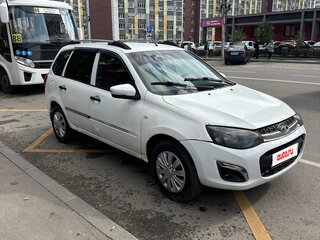 2014 Lada (ВАЗ) Kalina II, белый, 235000 рублей, вид 2
