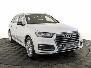 2019 Audi Q7 45 TDI II (4M) Рестайлинг, белый, 4850000 рублей, вид 3