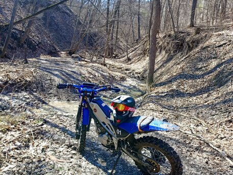 2005 Yamaha XG250 Tricker, синий, 280000 рублей, вид 2