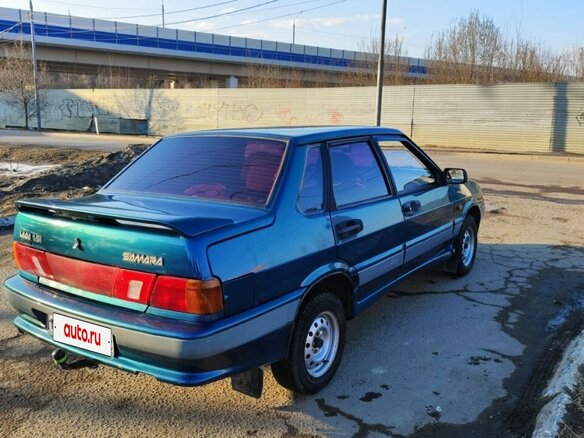2004 Lada (ВАЗ) 2115, синий, 300000 рублей - вид 9