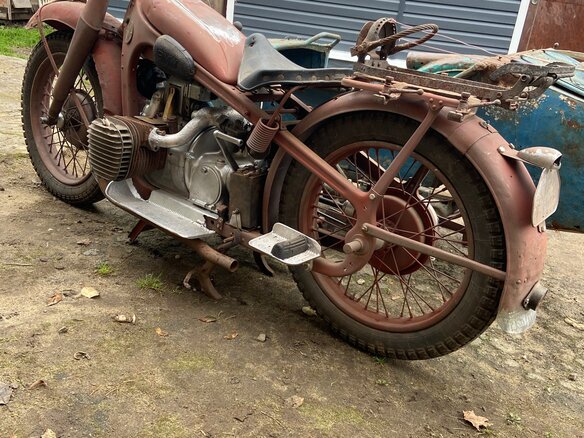 1937 BMW R 12, коричневый, 2000000 рублей - вид 4