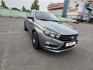 2017 Lada (ВАЗ) Vesta SW I, серый, 1150000 рублей, вид 2