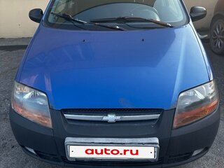 2005 Chevrolet Aveo I, синий, 143000 рублей, вид 3