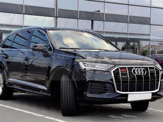 2020 Audi Q7 45 TFSI II (4M) Рестайлинг, чёрный, 4484409 рублей, вид 3