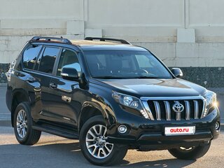 2017 Toyota Land Cruiser Prado 150 Series Рестайлинг 1, чёрный, 4350000 рублей, вид 1