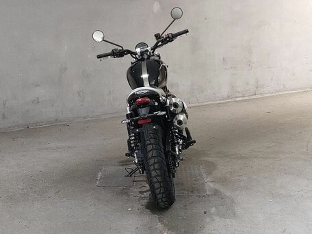 2025 Triumph Scrambler, чёрный, 1172000 рублей, вид 4