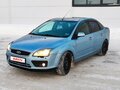 2007 Ford Focus II, голубой - вид 1