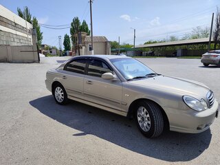 2009 Hyundai Sonata ТагАЗ IV (EF) Рестайлинг, бежевый, 550000 рублей, вид 3