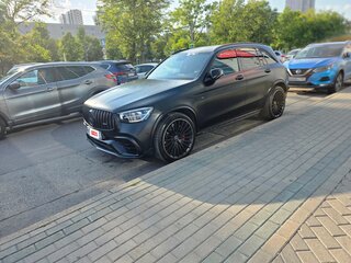 2021 Mercedes-Benz GLC AMG 63 AMG S I (X253) Рестайлинг, чёрный, 8000000 рублей, вид 3