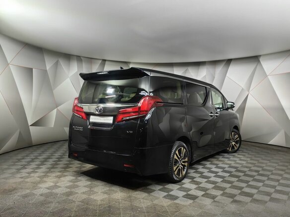 2019 Toyota Alphard III Рестайлинг, чёрный, 3399000 рублей - вид 1