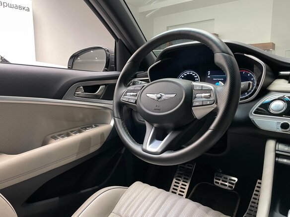 2021 Genesis G70 I Рестайлинг, серый, 3430000 рублей - вид 14
