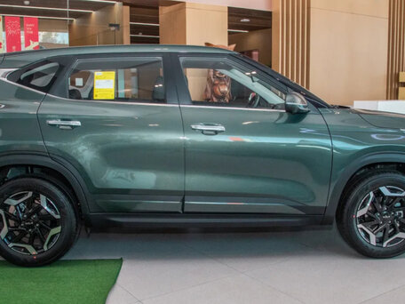 2026 Kia Seltos I Рестайлинг, зелёный, 2100000 рублей, вид 4