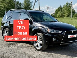 2012 Mitsubishi Outlander II Рестайлинг, чёрный, 1400000 рублей, вид 1