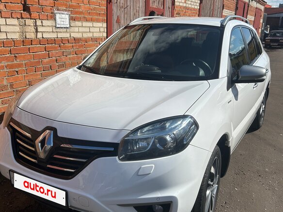 2014 Renault Koleos I Рестайлинг 2, белый, 1350000 рублей