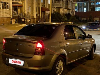 2013 Renault Logan I Рестайлинг, бежевый, 850000 рублей, вид 4