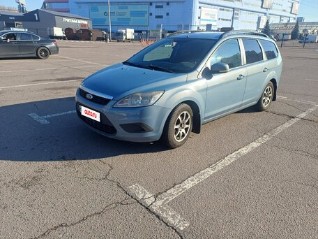 2009 Ford Focus II Рестайлинг, серый, 430000 рублей, вид 1