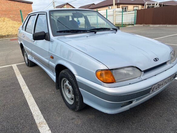 2005 Lada (ВАЗ) 2115, серебристый, 195000 рублей