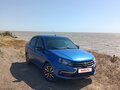 2021 Lada (ВАЗ) Granta I Рестайлинг, синий, 930000 рублей - вид 10