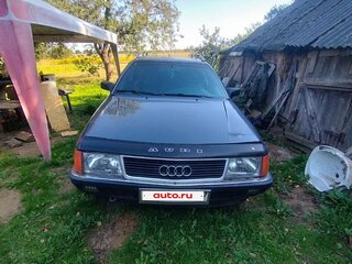 1989 Audi 100 III (C3) Рестайлинг, синий, 160414 рублей, вид 1