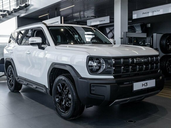 2026 Haval H3 I Рестайлинг, белый - вид 3