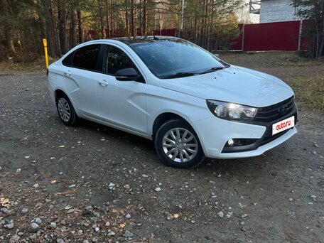 2018 Lada (ВАЗ) Vesta I, белый, 799999 рублей, вид 3