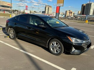 2019 Hyundai Elantra VI (AD) Рестайлинг, чёрный, 1500000 рублей, вид 4