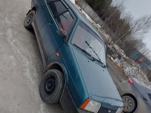 2000 Lada (ВАЗ) 21099, зелёный, 61000 рублей - вид 4