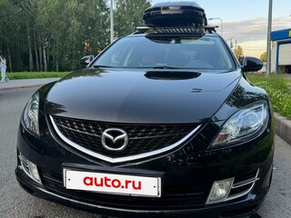 2009 Mazda 6 II (GH), чёрный, 1100000 рублей, вид 2