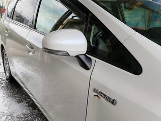 2012 Toyota Prius Alpha I (ZVW40/41), белый, 1330000 рублей, вид 4