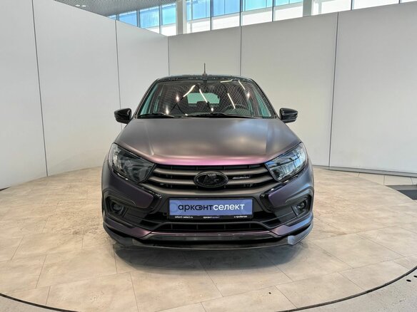 2023 Lada (ВАЗ) Granta Sport I Рестайлинг, фиолетовый - вид 2